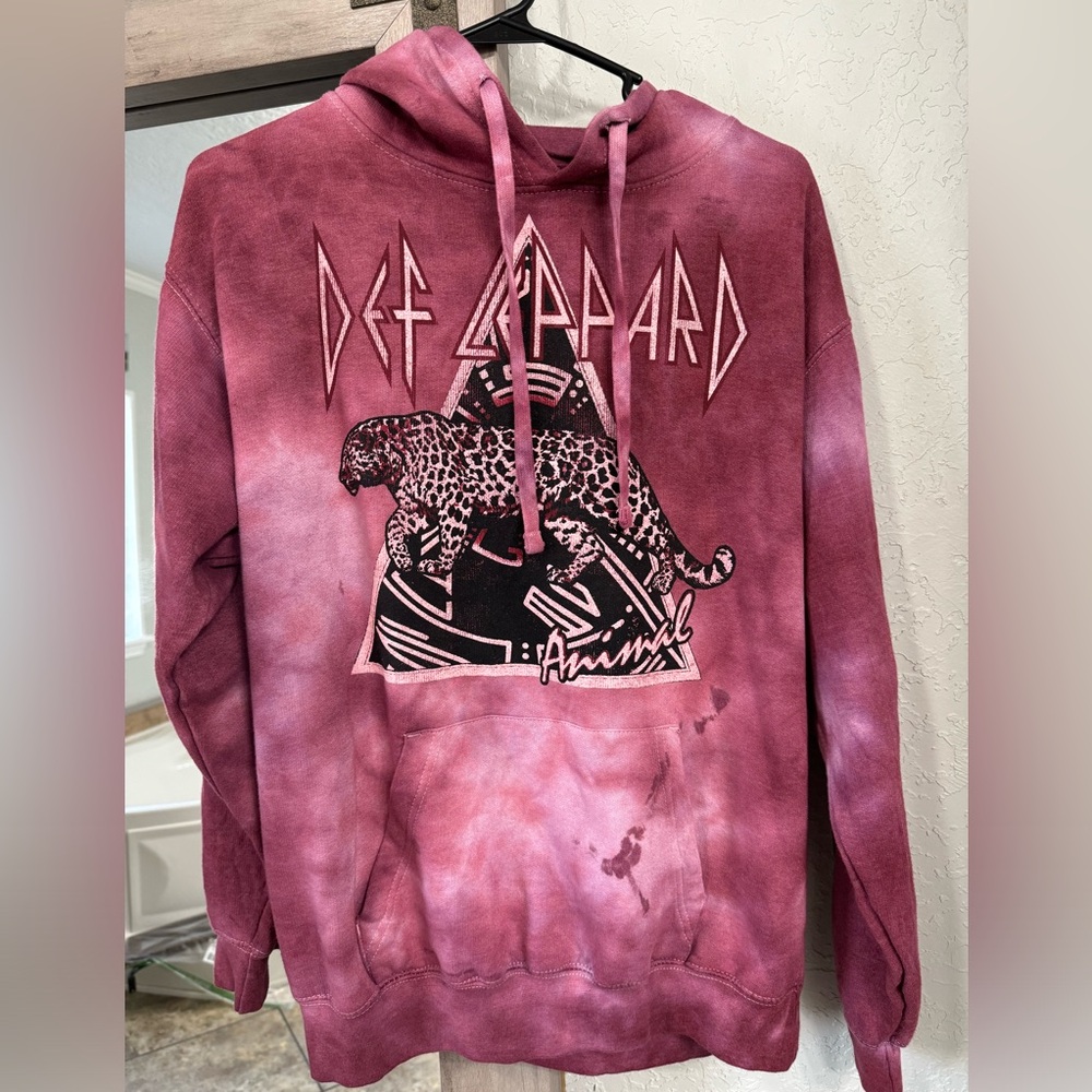 Def Leppard Tie Dye Hoodie